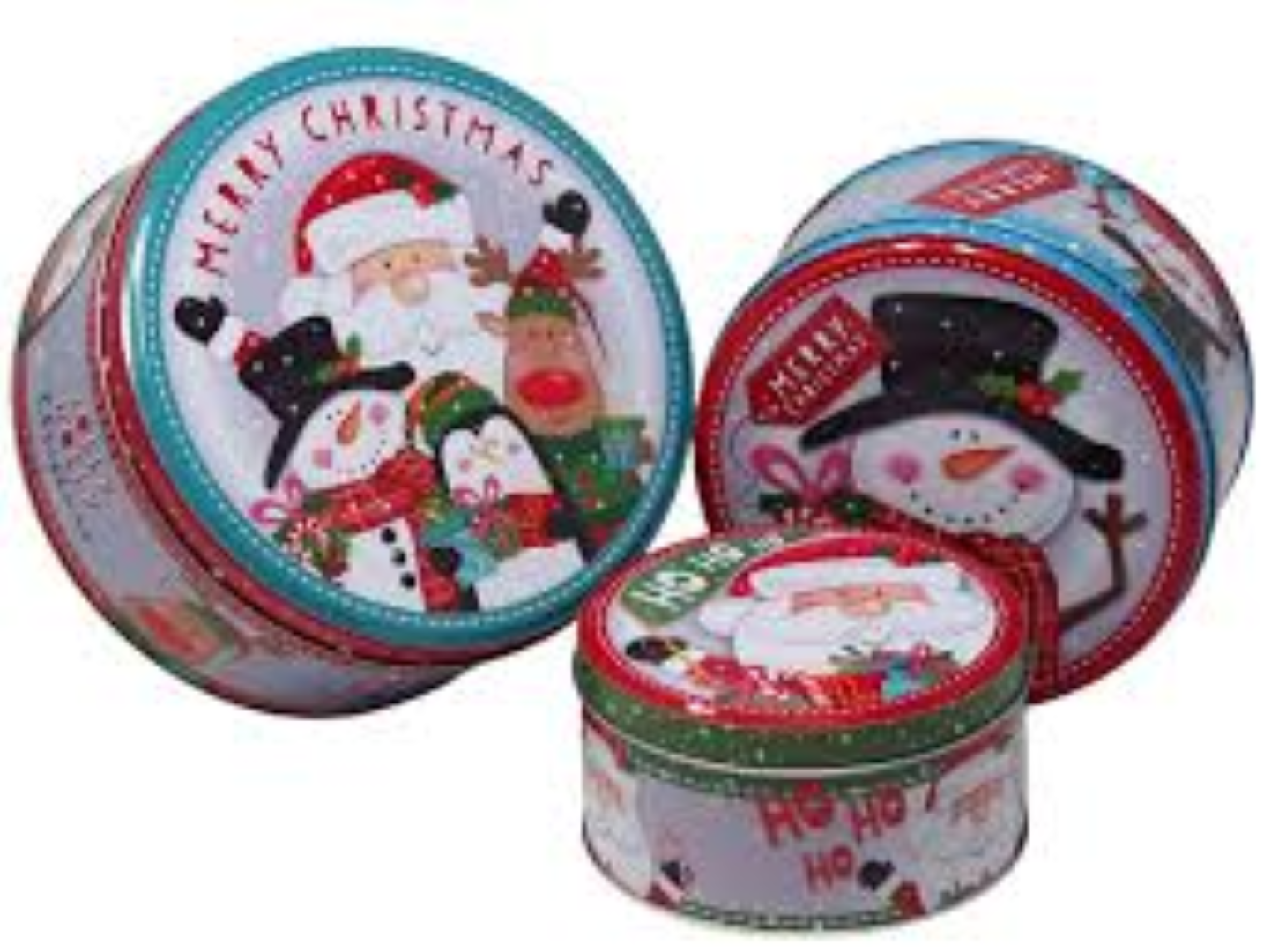 CHRISTMAS COLLECTION TINS ASST 200G